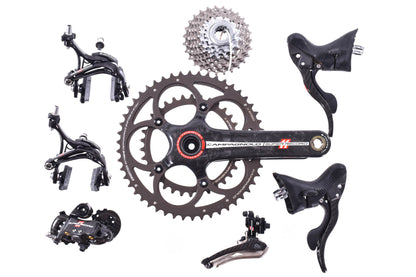USED Campagnolo Super Record 2x11 speed Road Groupset Mechanical Rim Brake Carbon