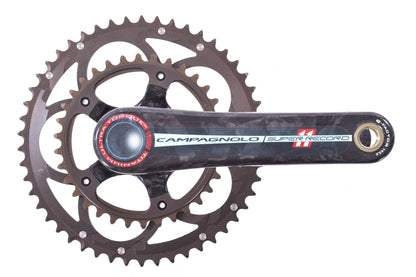 USED Campagnolo Super Record 2x11 speed Road Groupset Mechanical Rim Brake Carbon