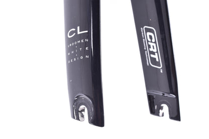 USED Cervelo / Wolf Classic / Vroomen 700C Carbon Road Fork w/ True Temper Steerer Quick Release Rim Brake