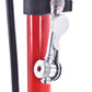 USED Silca Pista Floor Pump Red Wooden Handle w/ Pressure Gauge