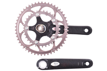 NEW old stock FSA SL-K Compact Carbon Crankset 170mm 50/34T MegaExo 24mm Shimano Spindle 2x10 110mm BCD
