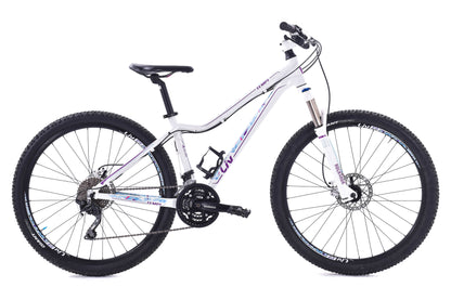 USED Giant Liv Tempt 2 Hardtail Mountain Bike Small Shimano Deore 3x10 White 27.5"