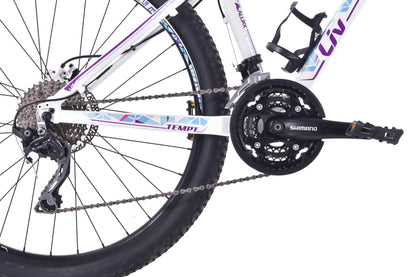USED Giant Liv Tempt 2 Hardtail Mountain Bike Small Shimano Deore 3x10 White 27.5"