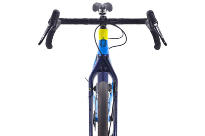 USED 2018 Salsa Cutthroat Rival 1x11 Gravel Bike LG Blue/Yellow Bike Packing