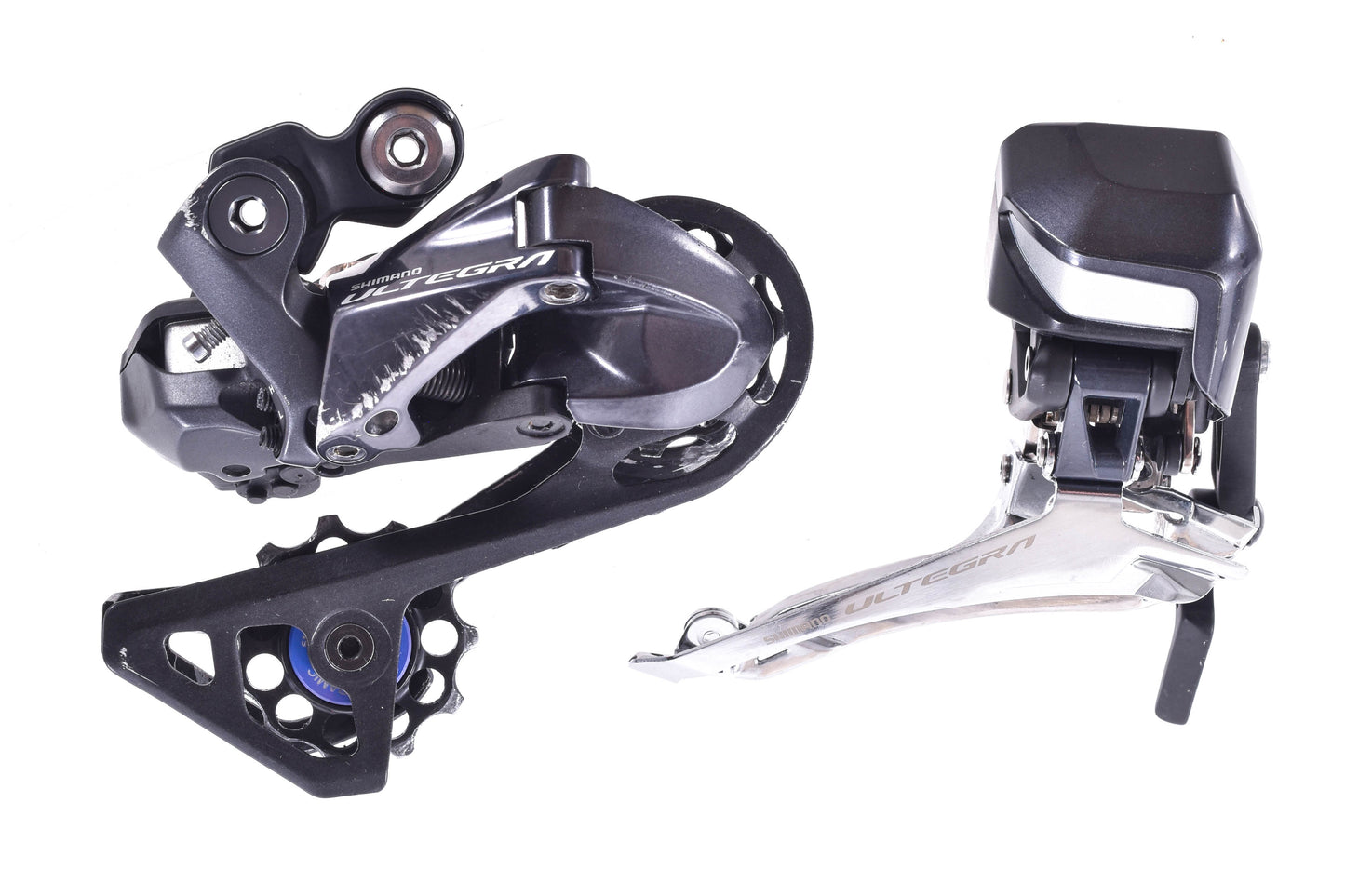 USED Shimano Ultegra Di2 R8050 Series Electronic Road Groupset 2x11 w/ Mechanical Rim Brakes, Shifters, Derailleurs, Cassette, Charger