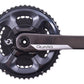 USED Quarq DFour DUB Power Meter Crankset 172.5mm SRAM AXS 50/34T Ultegra Rings