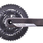 USED Quarq DFour DUB Power Meter Crankset 172.5mm SRAM AXS 50/34T Ultegra Rings
