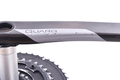 USED Quarq DFour DUB Power Meter Crankset 172.5mm SRAM AXS 50/34T Ultegra Rings