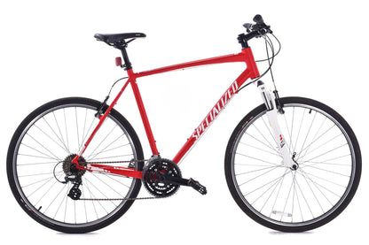 USED Specialized Crosstrail XXL Sport Hybrid Bike Red