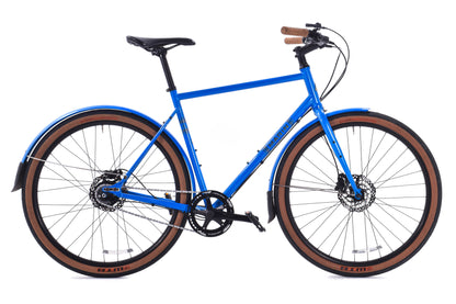USED Marin Nicasio RC 56cm Steel Commuter Bike 8 speed Internal Gearing 650B Wheels Blue