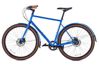 USED Marin Nicasio RC 56cm Steel Commuter Bike 8 speed Internal Gearing 650B Wheels Blue