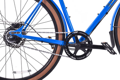 USED Marin Nicasio RC 56cm Steel Commuter Bike 8 speed Internal Gearing 650B Wheels Blue
