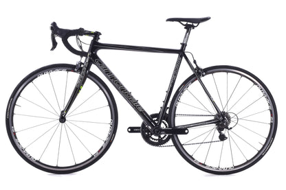 USED 2012 Cannondale SuperSix Hi-Mod Evo 2 54cm 14lbs Carbon Road Bike Shimano Dura-Ace 2x10 speed
