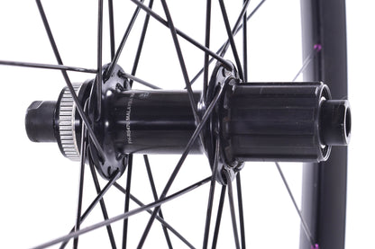 USED HED Belgium G 700C Alloy CL Disc Wheelset 12mm Thru Axle Shimano HG 11 speed