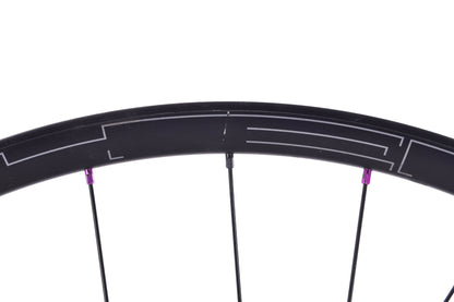 USED HED Belgium G 700C Alloy CL Disc Wheelset 12mm Thru Axle Shimano HG 11 speed