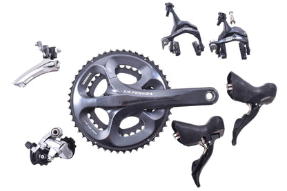 USED Shimano Ultegra 6700 Road Groupset 2x10 speed 170mm 50/34T crank