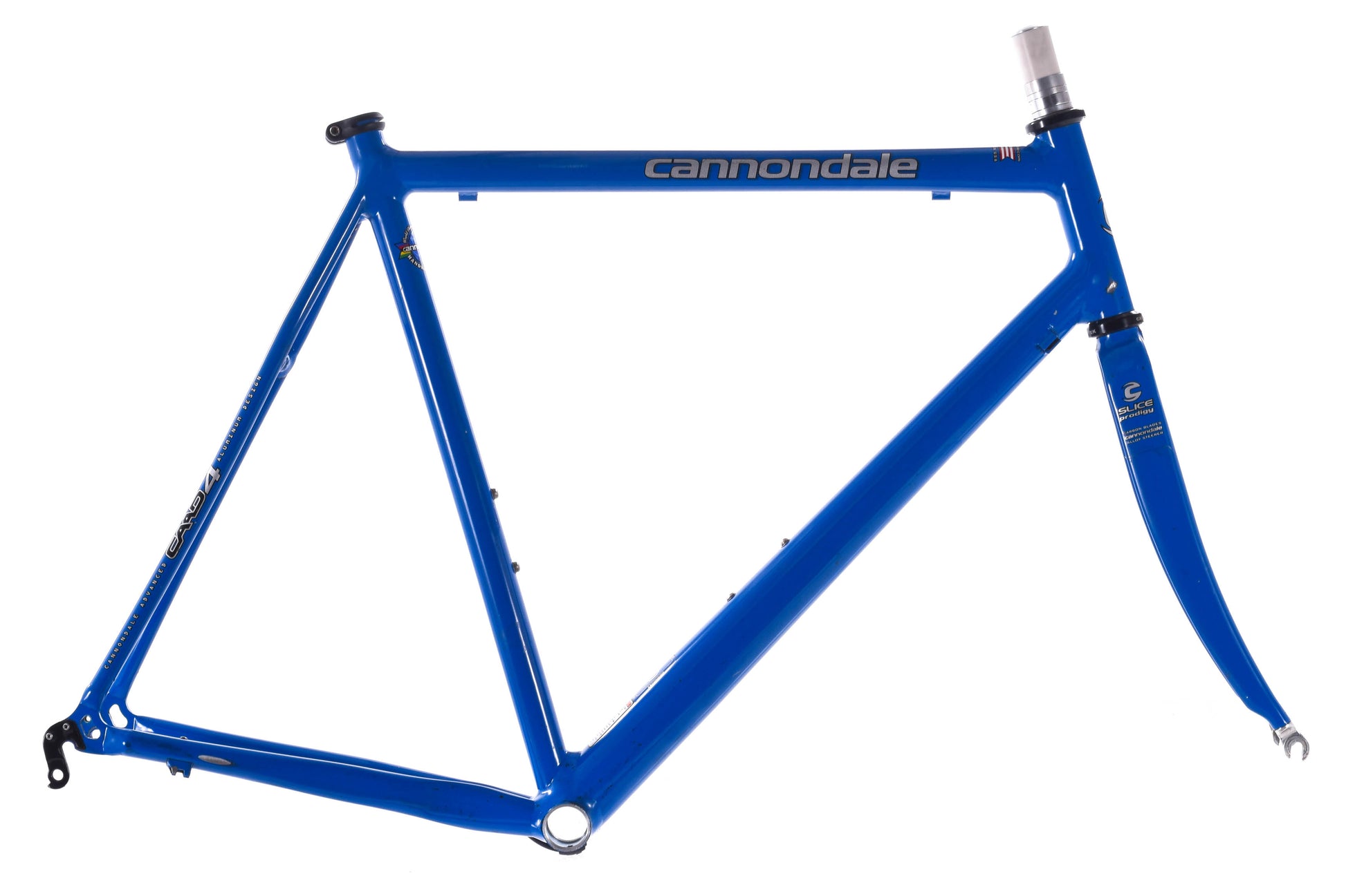 USED Vintage Cannondale CAAD4 58cm Road Bike Aluminum w/ Slice Carbon