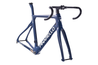 USED Pinarello Paris Disc 53cm Carbon Road Bike Frameset Blue Steel