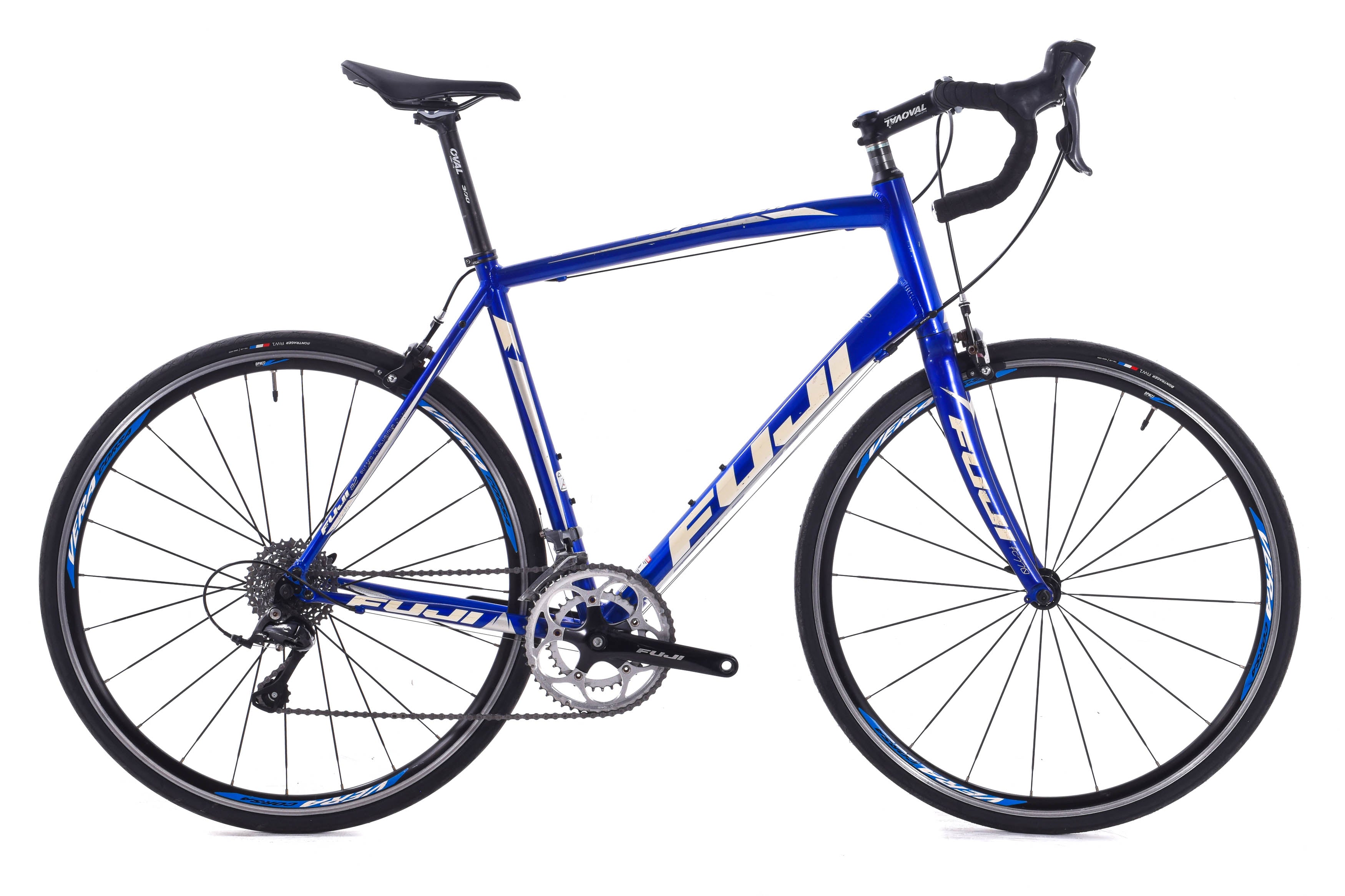 USED Fuji Sportif 2.3 Large Aluminum Road Bike Shimano 2x8 speed Blue