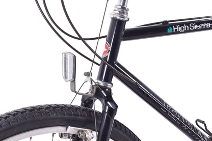 USED AS IS Vintage Schwinn High Sierra Rigid Steel Mountain Bike 20" Frame Sun Tour 3x5 speed w/ Bullmoose Bars