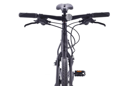 USED Trek FX2 Medium Alloy Hybrid 3x8 Speed Black Tektro Hydraulic Disc Brakes