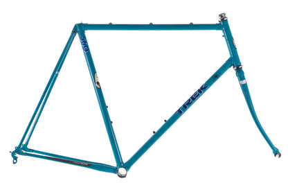 USED Vintage Trek 560 Lugged Steel 60cm Road Frame Diagonal Dropouts