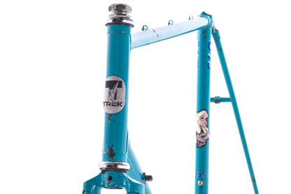 USED Vintage Trek 560 Lugged Steel 60cm Road Frame Diagonal Dropouts