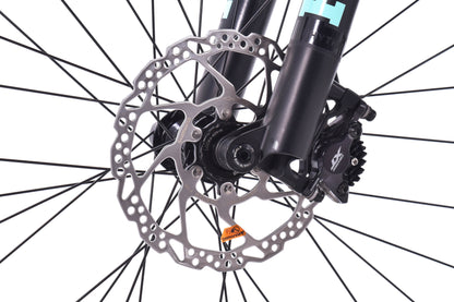 USED 2022 Orbea OIZ H30 Medium Full Suspension XC Mountain Bike Black/Green Shimano Deore XT 1x12 Speed