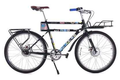 USED Faraday Porteur Electric Commuter Bike Front Hub Driven Internal Hub 5 speed