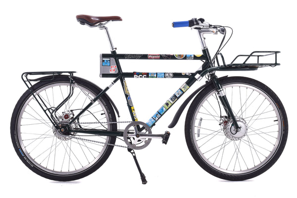 USED Faraday Porteur Electric Commuter Bike Front Hub Driven