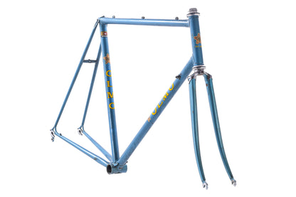 USED Vintage Olmo Lugged Columbus Steel Road Frame 58cm Made in Italy