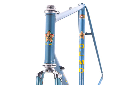 USED Vintage Olmo Lugged Columbus Steel Road Frame 58cm Made in Italy