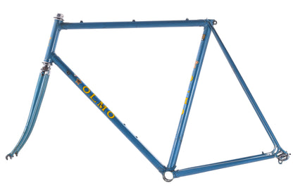 USED Vintage Olmo Lugged Columbus Steel Road Frame 58cm Made in Italy