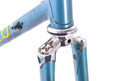 USED Vintage Olmo Lugged Columbus Steel Road Frame 58cm Made in Italy