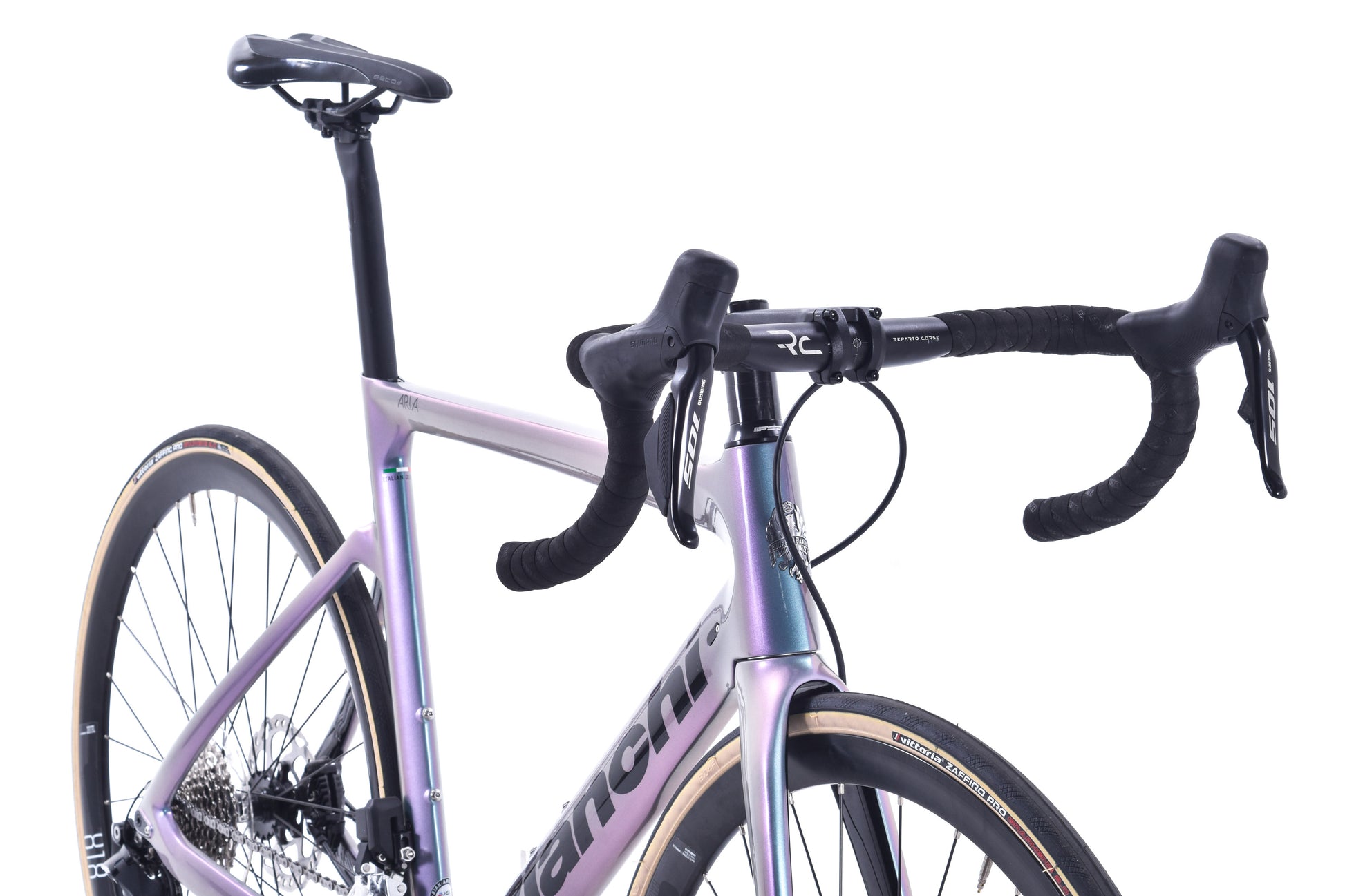 USED 2023 Bianchi Aria 55cm Carbon Road Bike Shimano 105 Di2 2x12 Summ