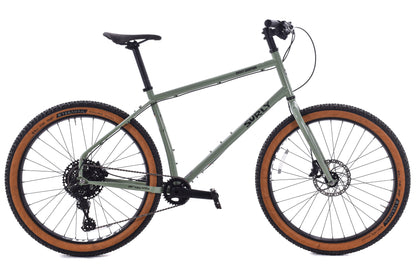 USED Surly Ghost Grappler Large Flat Bar Rigid Steel Mountain Bike 27.5" Microshift Advent X 1x10 speed