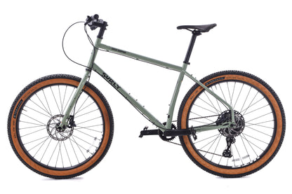 USED Surly Ghost Grappler Large Flat Bar Rigid Steel Mountain Bike 27.5" Microshift Advent X 1x10 speed