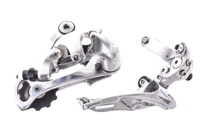 USED Shimano Tiagra 3x9 speed mini Road Triple Groupset Shifters, Derailleurs, Cassette