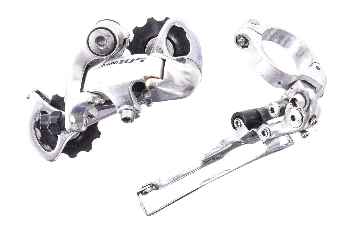 USED Shimano Tiagra 3x9 speed mini Road Triple Groupset Shifters, Derailleurs, Cassette