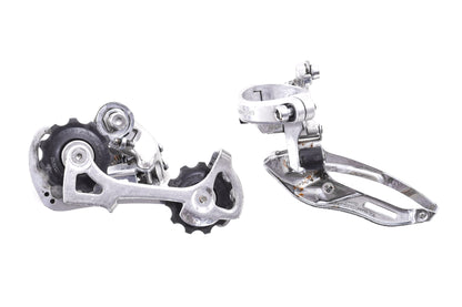 USED Shimano Tiagra 3x9 speed mini Road Triple Groupset Shifters, Derailleurs, Cassette