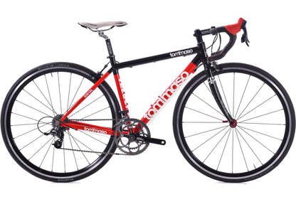 USED Tommaso Velocita 50cm Aluminum Road Bike SRAM Rival 2x10 Carbon Fork Red/Black