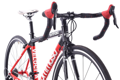 USED Tommaso Velocita 50cm Aluminum Road Bike SRAM Rival 2x10 Carbon Fork Red/Black