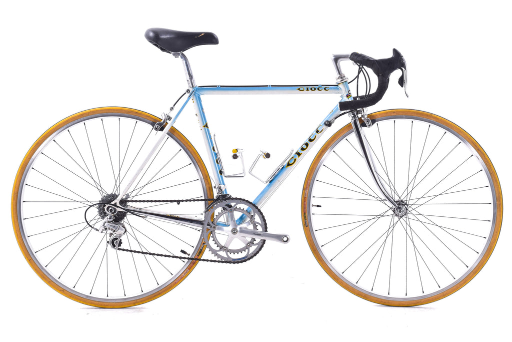 USED Vintage Ciocc Lugged Steel Road Bike 48cm Campagnolo Mirage Blue/