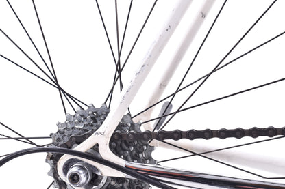 USED Vintage Ciocc Lugged Steel Road Bike 48cm Campagnolo Mirage Blue/White/Chrome Made in Italy- AS IS