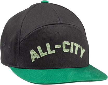 NEW All-City Logowear Hat - Black Mint Blue Spruce Adjustable - Around the Cycle