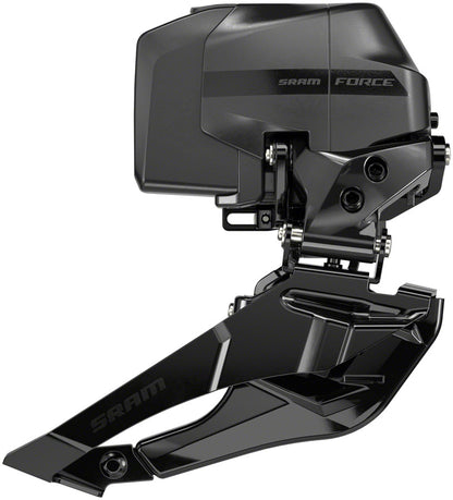 NEW SRAM Force AXS Wide eTap Front Derailleur - 2x12-Speed Braze-On (Battery Not Included) Iridescent Gray D2 - Around the Cycle