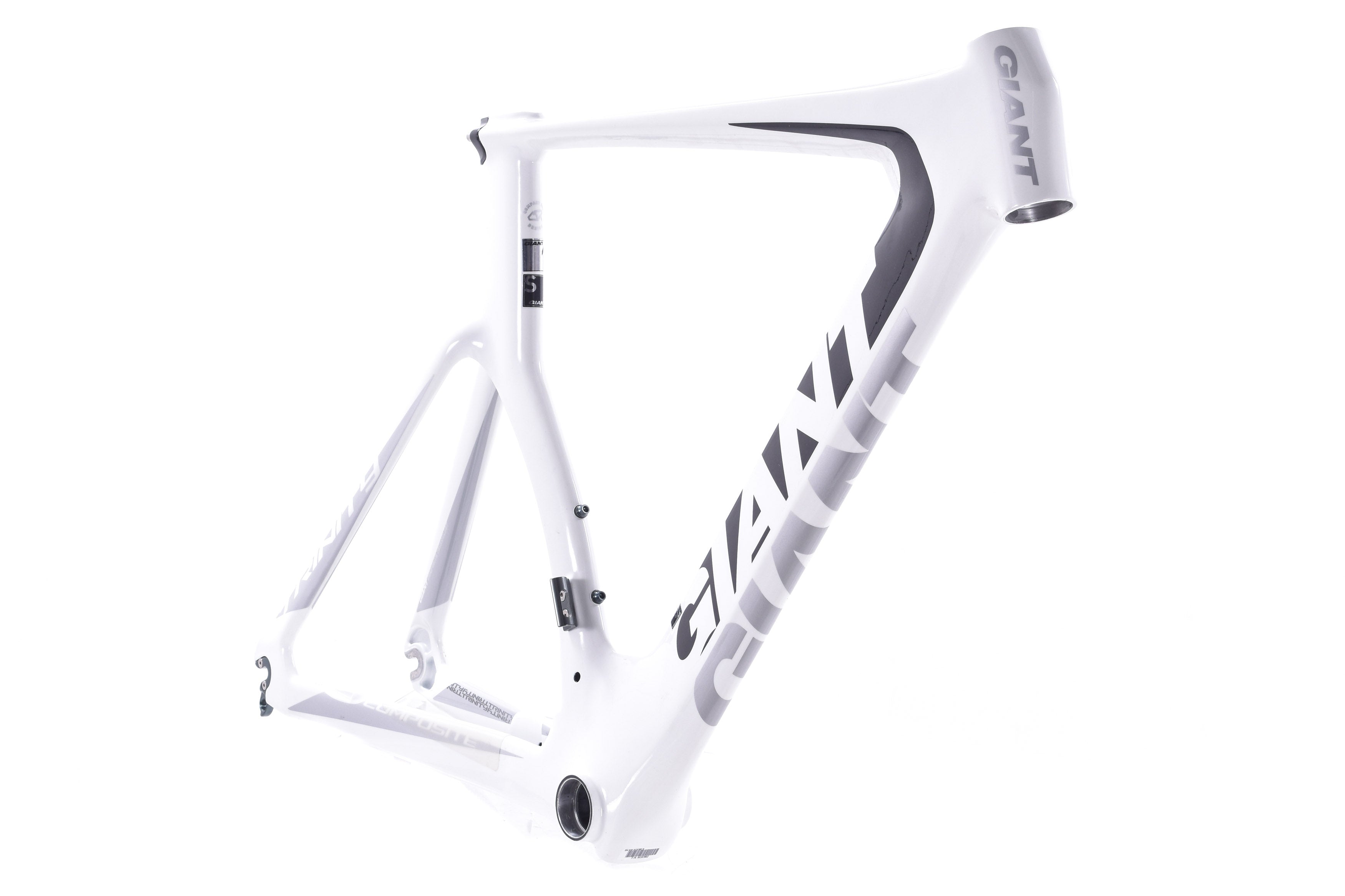 NEW Giant Trinity Advanced 1 Frame Small White/Black No Fork