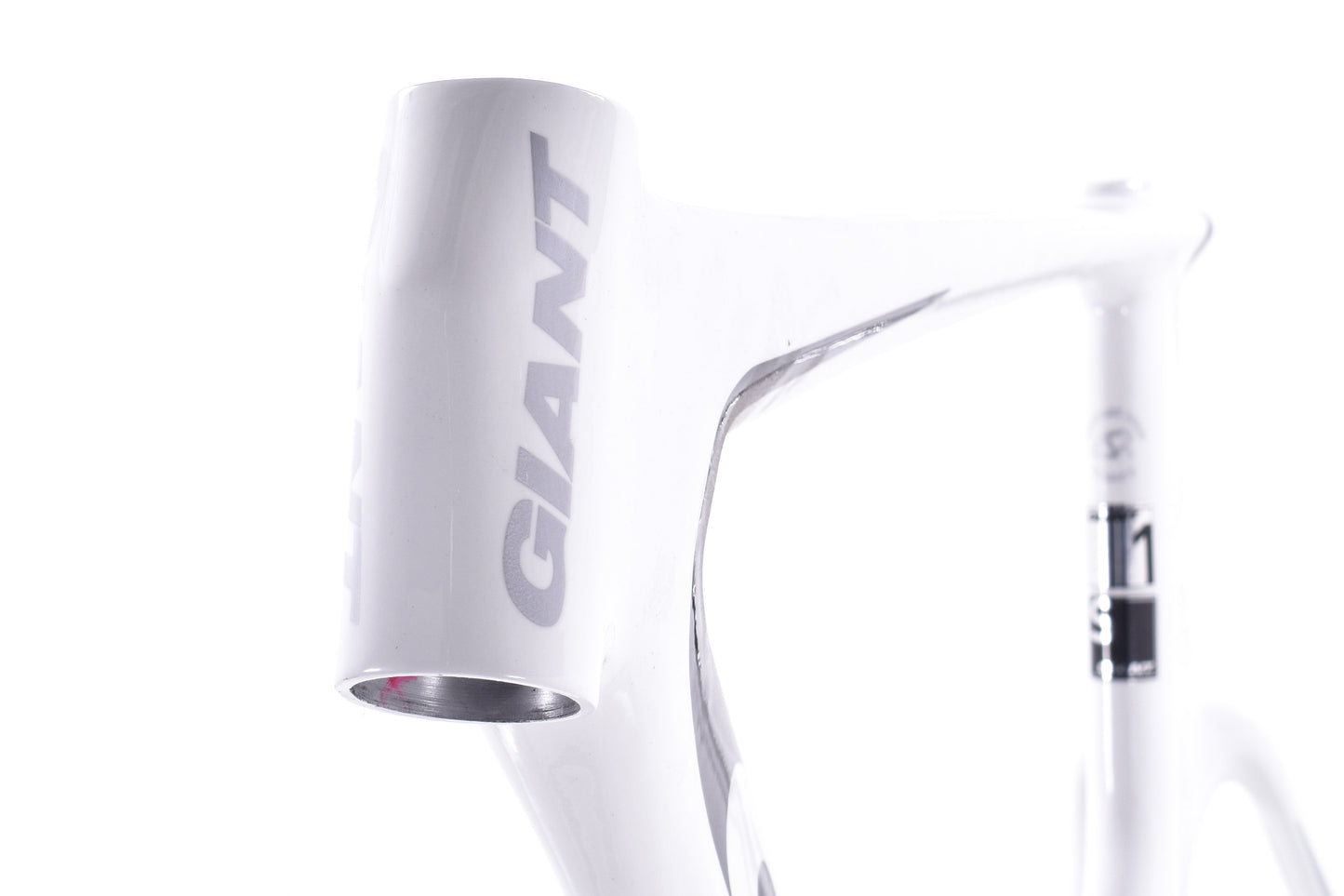 NEW Giant Trinity Advanced 1 Frame Small White/Black No Fork, Seatpost