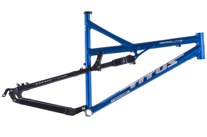 NEW Titus Motolite Aluminum/Carbon 26" Full Suspension Mountain Frame Large Blue/Black