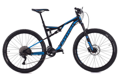 USED 2017 Cannondale Habit 4 27.5" Full Suspension Mountain Bike Medium SLX 2x11